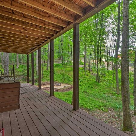 Pinot And Pine Chic Log Cabin About 5 Mi To Blue Ridge Exterior photo