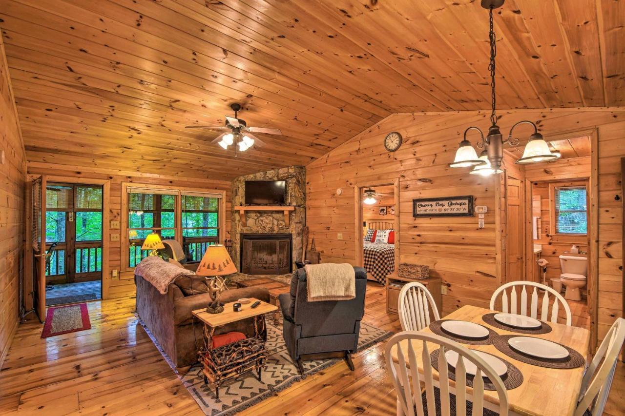 Pinot And Pine Chic Log Cabin About 5 Mi To Blue Ridge Exterior photo