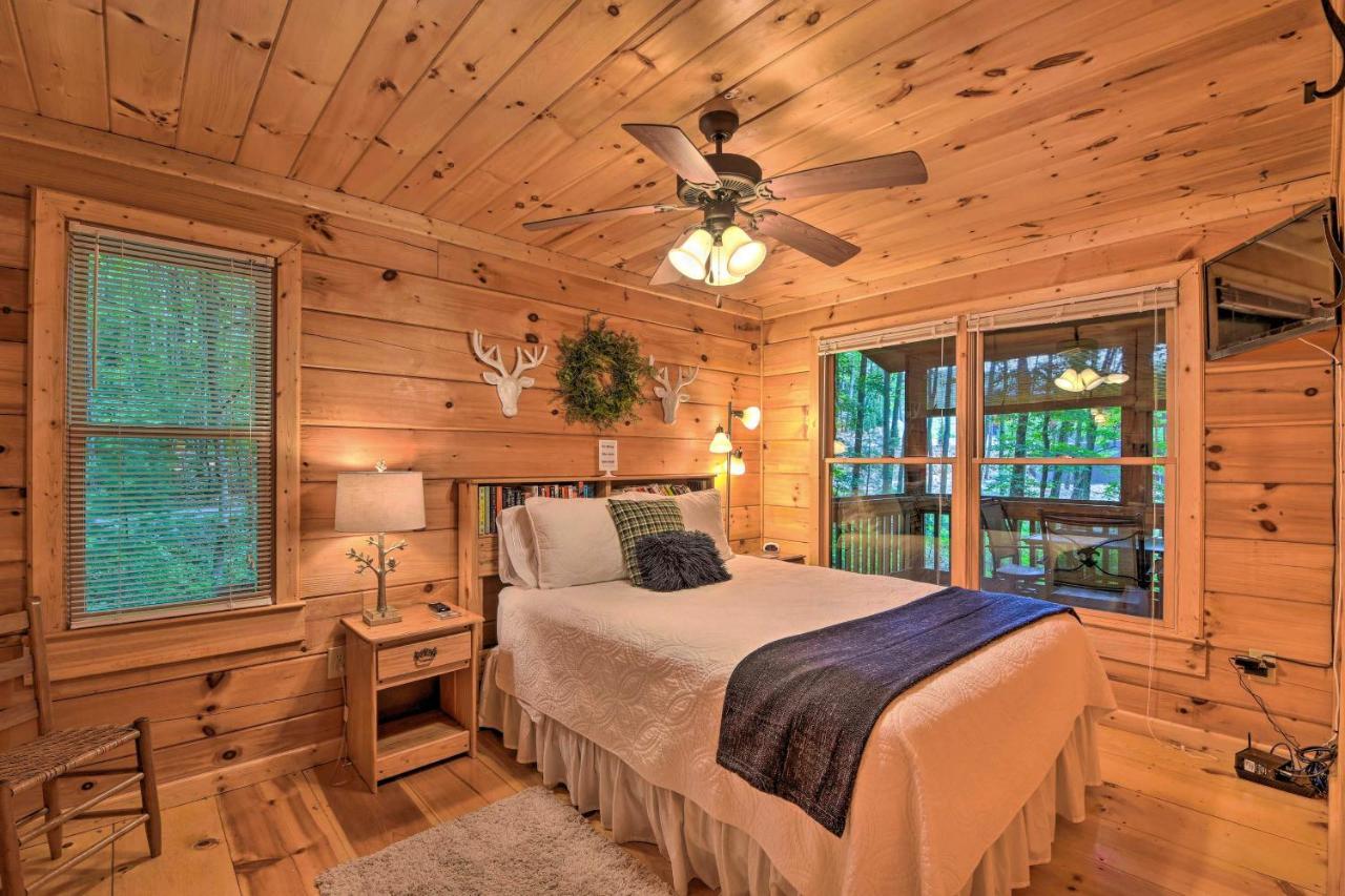 Pinot And Pine Chic Log Cabin About 5 Mi To Blue Ridge Exterior photo