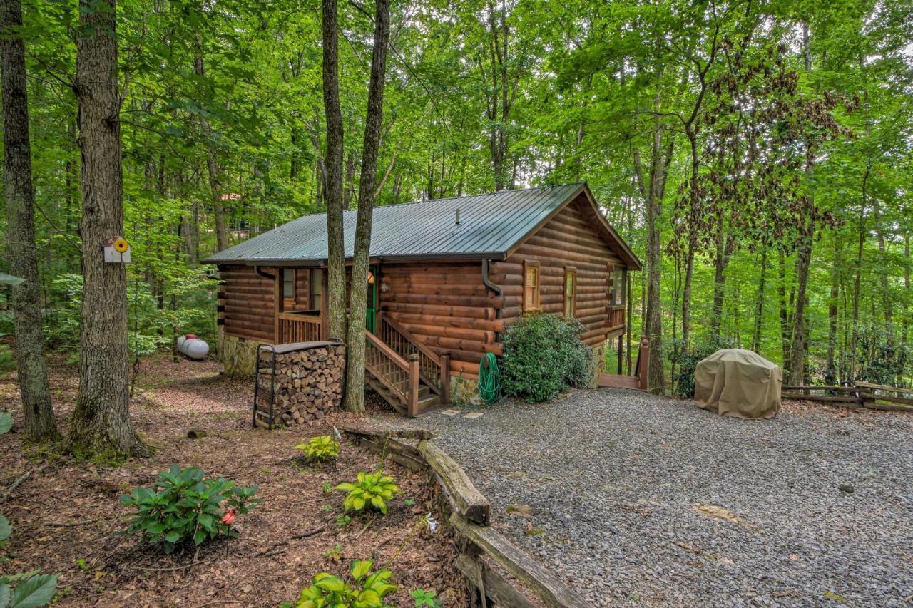 Pinot And Pine Chic Log Cabin About 5 Mi To Blue Ridge Exterior photo