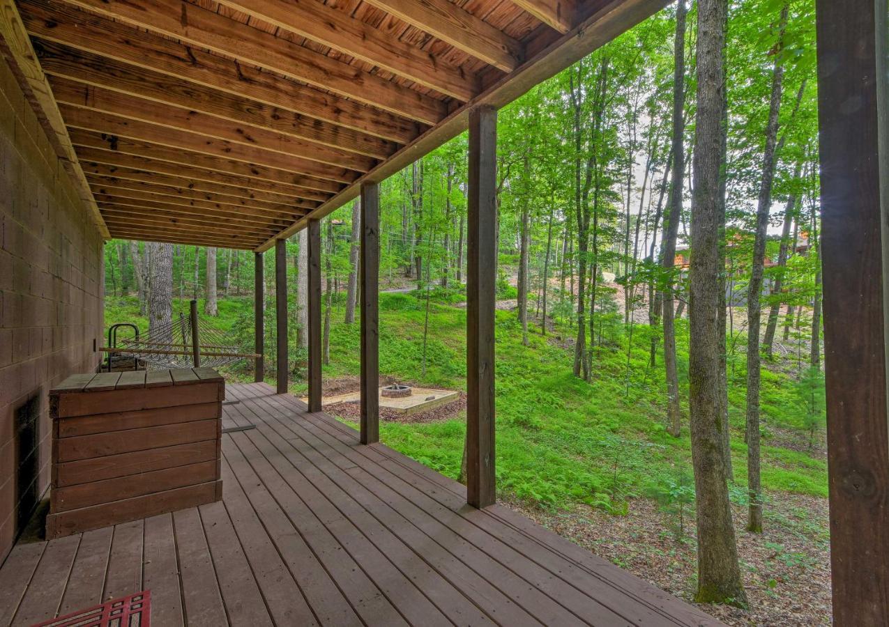 Pinot And Pine Chic Log Cabin About 5 Mi To Blue Ridge Exterior photo