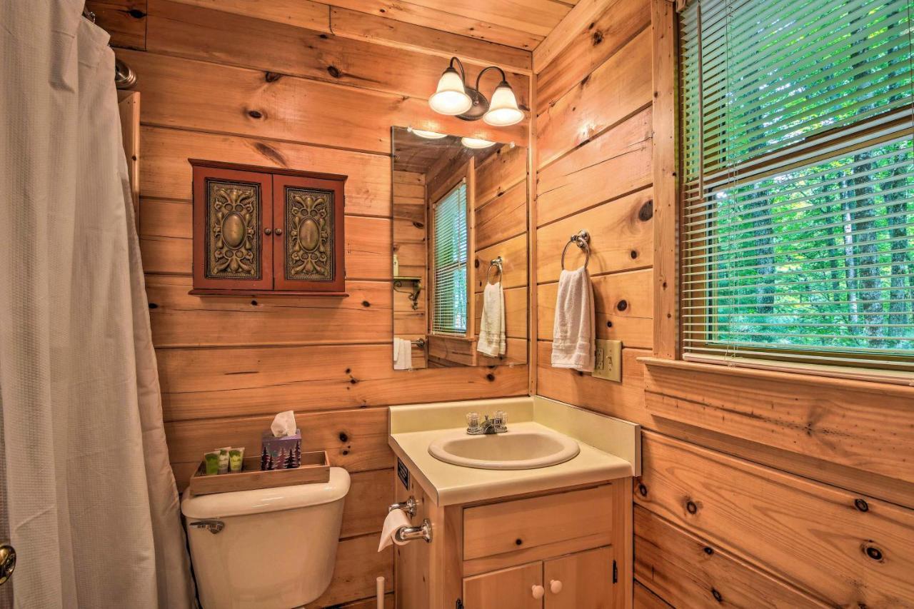 Pinot And Pine Chic Log Cabin About 5 Mi To Blue Ridge Exterior photo