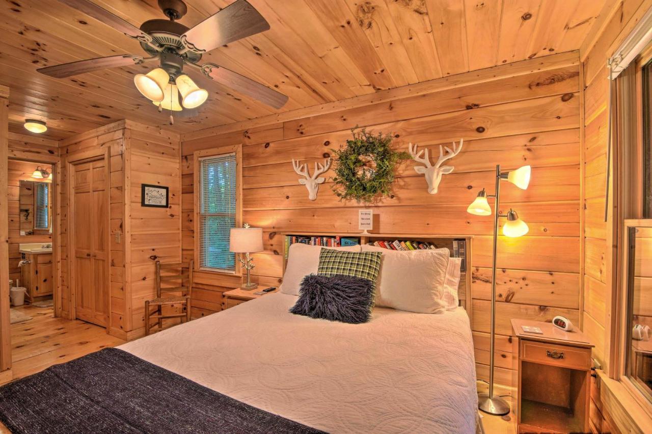Pinot And Pine Chic Log Cabin About 5 Mi To Blue Ridge Exterior photo