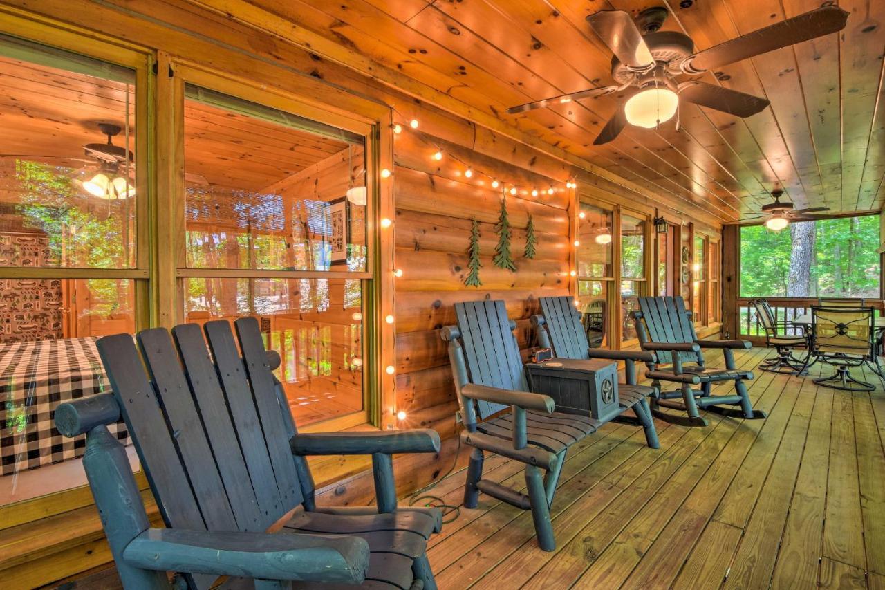 Pinot And Pine Chic Log Cabin About 5 Mi To Blue Ridge Exterior photo