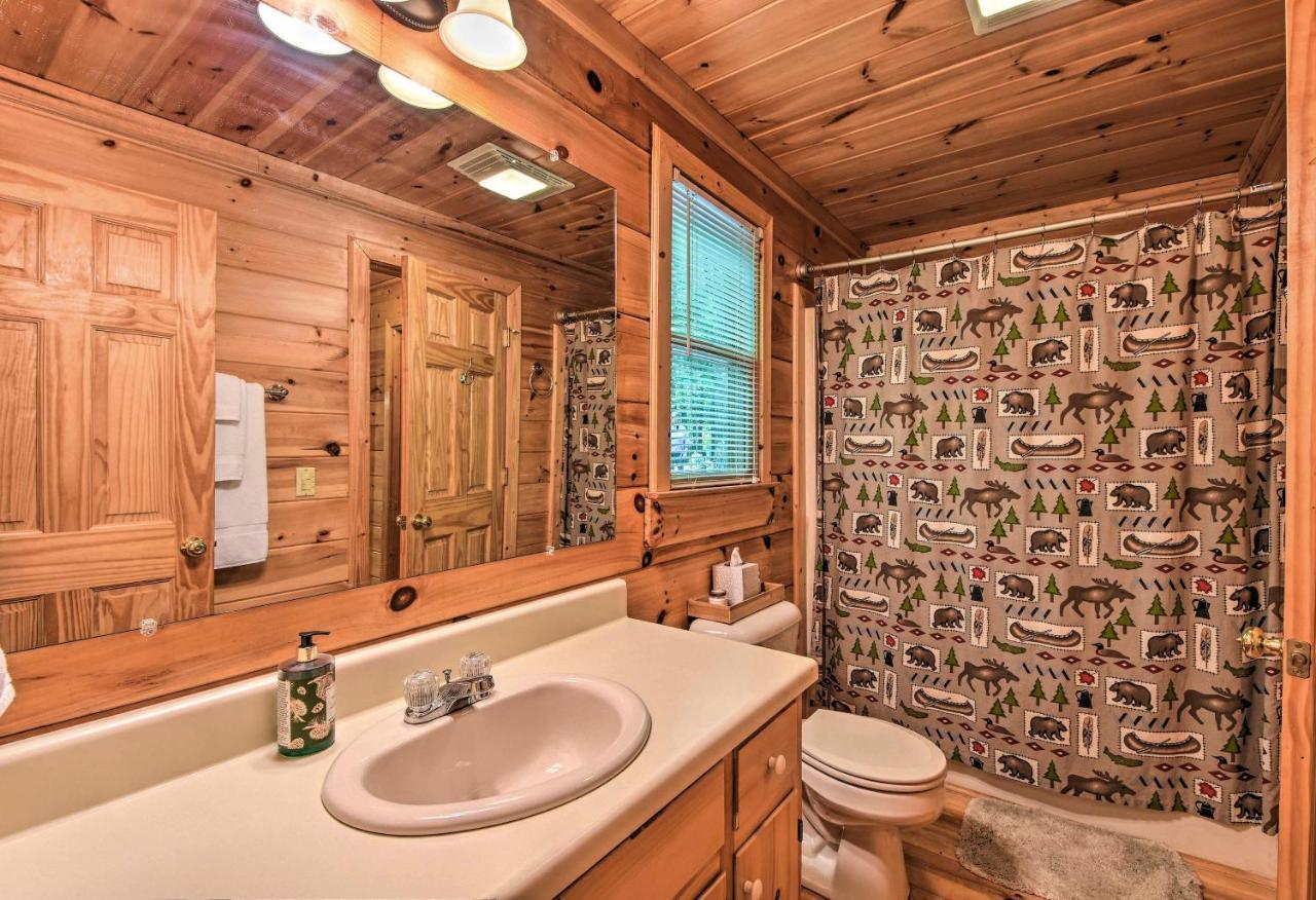Pinot And Pine Chic Log Cabin About 5 Mi To Blue Ridge Exterior photo